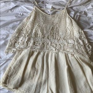 Laced romper from American eagle